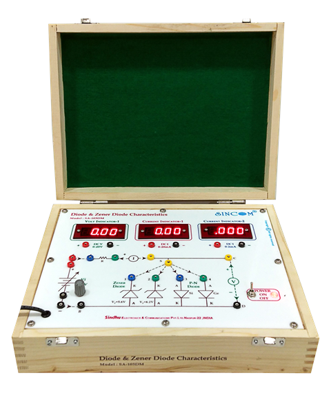 Diode & Zener Diode Characteristics with Digital Meters