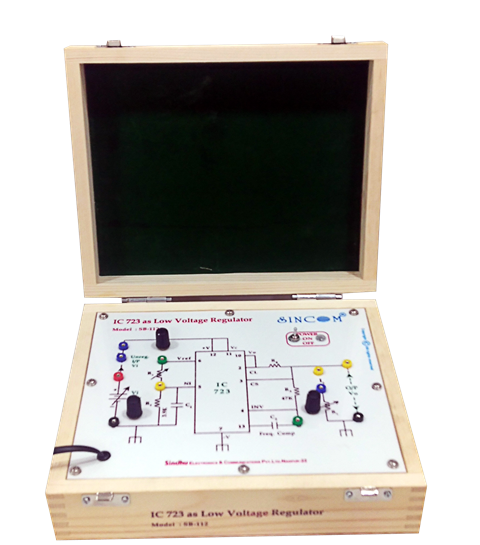 IC 723 as Positive Low Voltage Regulator