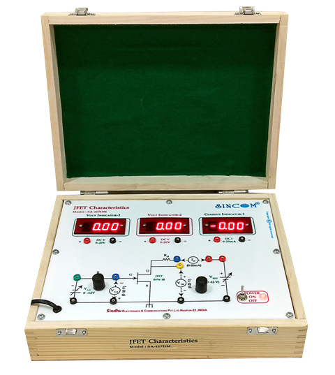 JFET Characteristics with Digital Meters