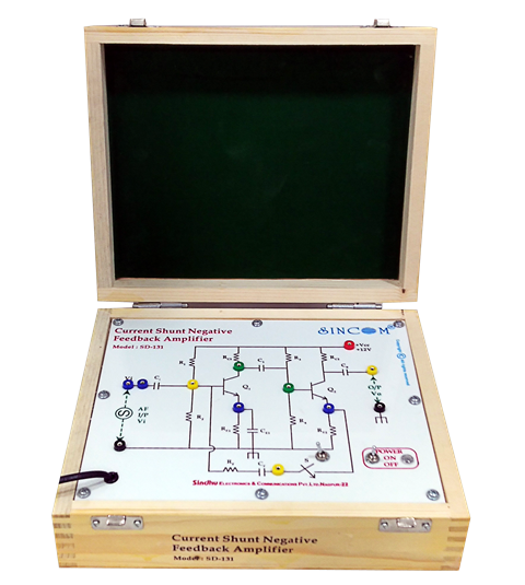 Current Shunt Negative Feedback Amplifier using BJT