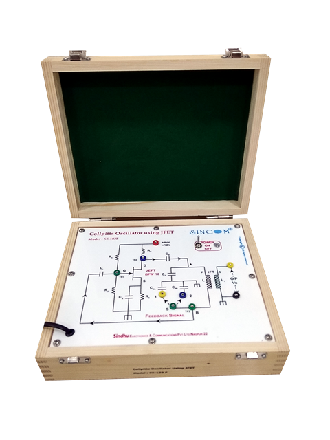 Collpitts Oscillator using JFET