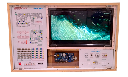 LCD TV Trainer with Faults creating facility