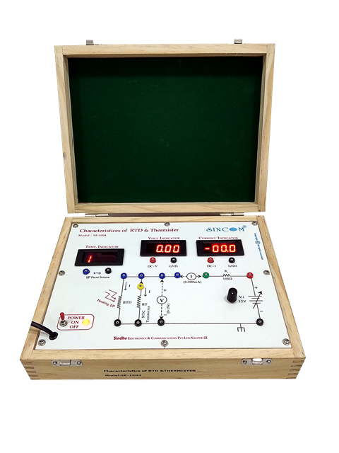 Characteristics of RTD &Thermister