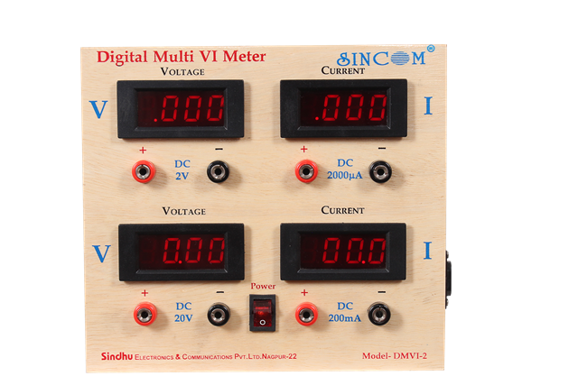 DMVI-02 : Range V1-2V, I1-2mA, V2-20V, I2-200mA DC