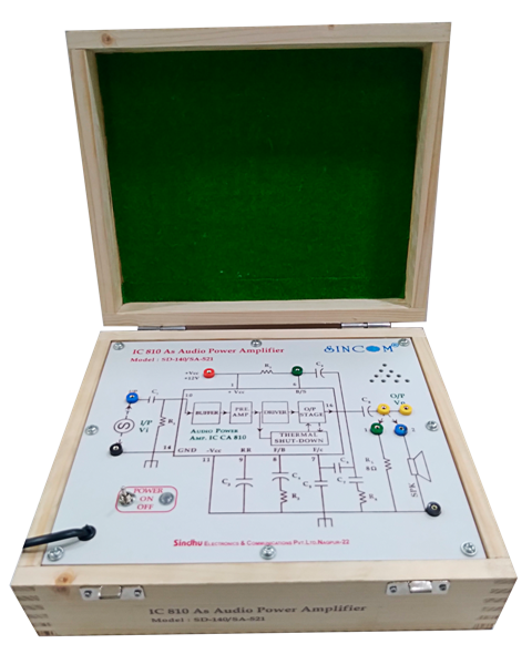 IC 810 as Audio Amplifier