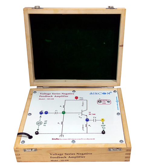 Voltage Series Negative Feedback Amplifier using BJT