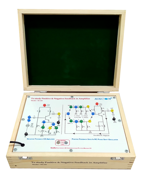 To Study Positive & Negative Feedback in Amplifier