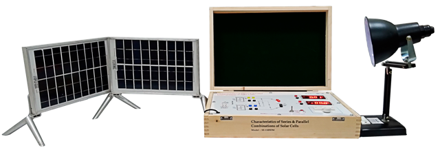 Characteristics of Series & Parallel combinations of solar cells