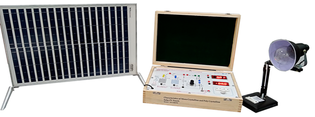 To Study characteristics of Mono Crystalline and Poly Crystalline Solar Panel